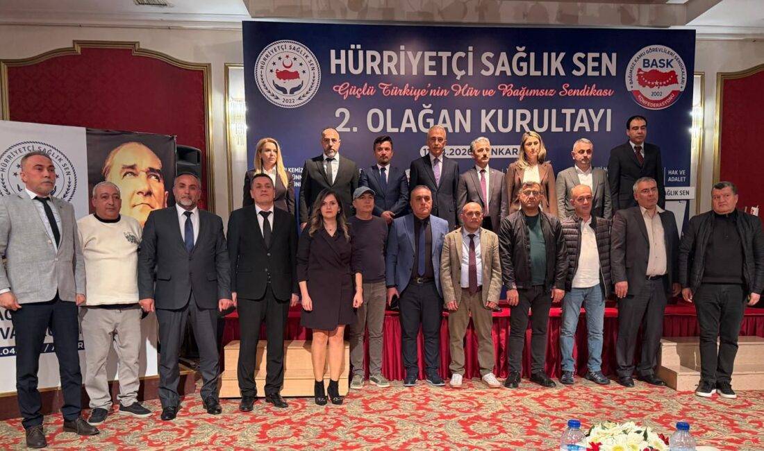Hürriyetçi Sağlık Sen 2. Olağan Kongresi Gerçekleşti Hızla büyüyen Hürriyetçi Sağlık Sen’in 2. Olağan Kongresi Ankara’da gerçekleşti.